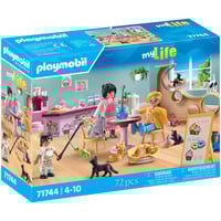 PLAYMOBIL My Life Café para gatos, Juegos de construcción 