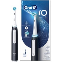 Procter & Gamble iO 8006540730744 cepillo eléctrico para dientes Adulto Cepillo dental vibratorio Negro, Cepillo de dientes eléctrico negro, Adulto, Cepillo dental vibratorio, Cuidados diarios, Sensible, Blanqueador, Negro, 2 min, Alrededor
