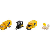 SIKU BLISTER Geschenkset La Poste, Automóvil de construcción 