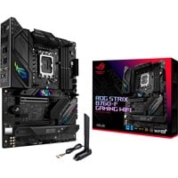 ASUS ROG STRIX B760-F GAMING WIFI Intel B760 LGA 1700 ATX, Placa base negro, Intel, LGA 1700, Intel® Celeron®, Intel® Core™ i3, Intel® Core™ i5, Intel® Core™ i7, Intel® Core™ i9,..., LGA 1700, DDR5-SDRAM, 192 GB
