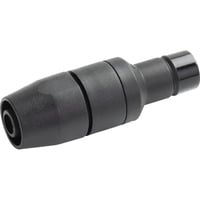 Alphacool ES Schnellverschlusskupplung TPV PushIn Male, Conexión negro (mate)