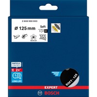 Bosch 2 608 900 003 disco de afilar Plato de apoyo de disco lijador, Plato lijador negro, Plato de apoyo de disco lijador, Bosch, Negro, Gris, Alrededor, 12,5 cm, 1 pieza(s)