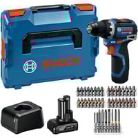 Bosch Atornillador inalámbrico GSR 12V-32 Professional, 12 Voltios, Taladro/destornillador azul/Negro