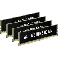 Corsair DIMM 64 GB DDR5-5600 ECC (4x 16 GB) Kit cuádruple, Memoria RAM negro