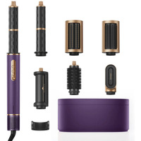 Dreame Airstyle Pro, Multiestilo lila, Kit de peluquería, Caliente, Botones, 80 °C, 55 L/s, Púrpura