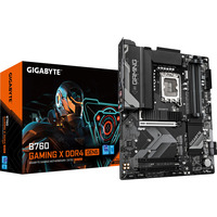 GIGABYTE B760 GAMING X DDR4 GEN5, Placa base negro/Gris