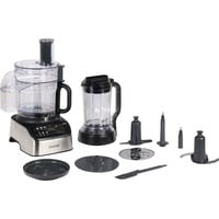 Kenwood MultiPro OneTouch robot de cocina 1000 W 3 L Negro, Acero inoxidable Balanza integrada plateado/Negro, 3 L, Negro, Acero inoxidable, Botones, 1,5 L, Plástico, Plástico