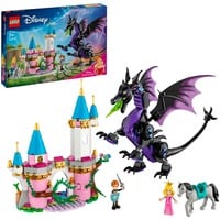 LEGO Disney Princess Maléfica en Forma de Dragón, Juegos de construcción Juego de construcción, 7 año(s), Plástico, 583 pieza(s), 850 g