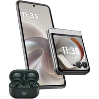 Motorola razr 70 256GB, Móvil gris claro