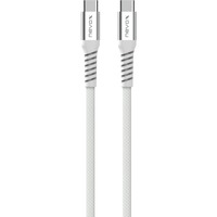 Nevox Cable USB 2.0, conector USB-C > conector USB-C 48V / 5A blanco