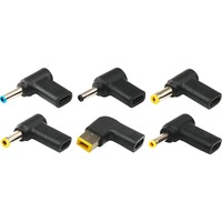 Xilence Puntas de adaptador XM022, 6 piezas negro