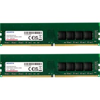 ADATA AD4U320016G22-DTGN módulo de memoria 32 GB 2 x 16 GB DDR4 288-pin DIMM, Memoria RAM verde, 32 GB, 2 x 16 GB, DDR4, 3200 MHz, 288-pin DIMM