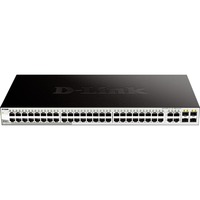 D-Link DGS-1210-52 Gestionado L2 Gigabit Ethernet (10/100/1000) 1U Negro, Interruptor/Conmutador Gestionado, L2, Gigabit Ethernet (10/100/1000), Bidireccional completo (Full duplex), Montaje en rack, 1U