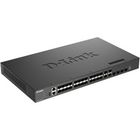 D-Link DXS-3410-32SY switch Gestionado L3 Negro, Interruptor/Conmutador Gestionado, L3, Bidireccional completo (Full duplex), Montaje en rack