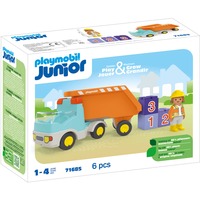 PLAYMOBIL Junior: Volquete, Juegos de construcción 
