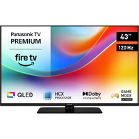 Panasonic TV-43W85BEZC, TV QLED negro