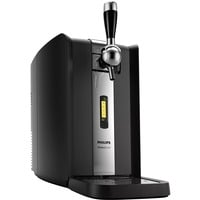 Philips PerfectDraft Dispensador de cerveza de barril doméstico serie 7000, Tirador de cerveza negro/Plateado, 6 L, Dispensador de cerveza de barril, Hoegaarden, Leffe, 1,5 bar, Plástico, 1,1 m
