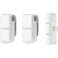 Rode Microphones Wireless Micro Lightning, Micrófono blanco