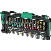 Wera Tool-Check PLUS 1, Conjuntos de bits negro/Verde