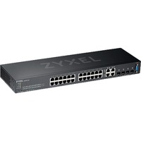 Zyxel GS2220-28-EU0101F switch Gestionado L2 Gigabit Ethernet (10/100/1000) Negro, Interruptor/Conmutador Gestionado, L2, Gigabit Ethernet (10/100/1000), Montaje en rack