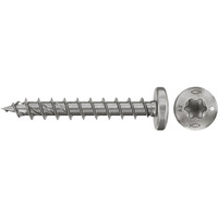 fischer Tornillo para aglomerado PowerFast II 4,0x30 cabeza semicircular TX 