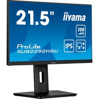 iiyama XUB2292HSU-B6, Monitor LED negro (mate)