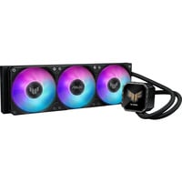 ASUS TUF Gaming LC III 360 ARGB LCD Procesador Sistema de refrigeración líquida todo en uno 12 cm Negro 1 pieza(s), Refrigeración por agua negro, Sistema de refrigeración líquida todo en uno, 12 cm, Negro