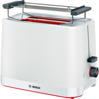 Bosch TAT3M121 tostadora 4 rebanada(s) 950 W Blanco blanco, 4 rebanada(s), Blanco, Nivel, Giratorio, 950 W, 220 - 240 V, 50/60 Hz