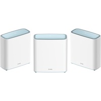 D-Link EAGLE PRO AI AX3200 Doble banda (2,4 GHz / 5 GHz) Wi-Fi 6 (802.11ax) Blanco 2 Interno, Router Blanco, Interno, Sistema de malla, Poder, Estado, 740 m², Doble banda (2,4 GHz / 5 GHz)