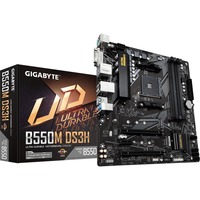 GIGABYTE B550M DS3H Placa base - Procesadores AMD Ryzen 5000, VRM de 5+3 fases, hasta 4733 MHz DDR4, 1xPCIe 4.0 + 1xPCIe 3.0 M.2, LAN 1GbE, USB 3.2 Gen 1 negro/Gris, VRM de 5+3 fases, hasta 4733 MHz DDR4, 1xPCIe 4.0 + 1xPCIe 3.0 M.2, LAN 1GbE, USB 3.2 Gen 1, AMD, Zócalo AM4, AMD Ryzen 3000 Series, AMD Ryzen 4000 Series, AMD Ryzen 5000 Series, Zócalo AM4, DDR4-SDRAM, 128 GB