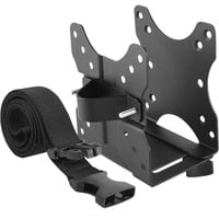 ICY BOX IB-MSA102-VM Accesorios para soportes de monitor negro, Estantería, Negro, Escritorio, 75 x 75,100 x 100 mm, 640 g, 118 mm