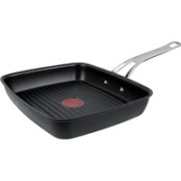Tefal Sartén parrilla Jamie Oliver Cooks Classic 23x27 cm, Pan negro