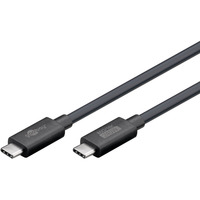 goobay Cable USB4 Versión 2.0, conector USB-C > conector USB-C, 80Gbit/s negro