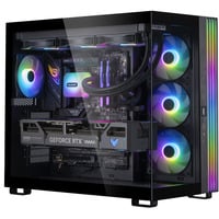 ALTERNATE AGP-WINDOW-INT-11, Gaming-PC negro/Transparente