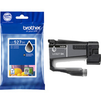 Brother LC527BK cartucho de tinta 1 pieza(s) Original Negro Negro, Tinta a base de pigmentos, 1 pieza(s), 1300 páginas, Pack individual