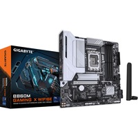 GIGABYTE B860M GAMING X WIFI6E Placa base - CPUs Intel Core Ultra, VRM de 8+1+2+2 fases, hasta 9200MHz DDR5, 1xPCIe 5.0 + 1xPCIe 4.0 M.2, LAN 2,5 GbE, WIFI 6E, USB 4 VRM de 8+1+2+2 fases, hasta 9200MHz DDR5, 1xPCIe 5.0 + 1xPCIe 4.0 M.2, LAN 2,5 GbE, WIFI 6E, USB 4, Intel, LGA 1851 (Socket V1), Intel Core Ultra (Serie 1), Intel Core Ultra (Series 2), LGA 1851, DDR5-SDRAM, 256 GB