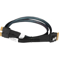 Icy Dock Cable SlimSAS x8 SFF-8654 > 2x SlimSAS x4 SFF-8654 negro