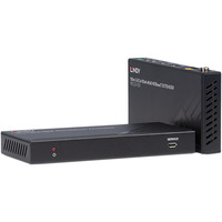 Lindy Extensor HDMI 4K60 HDBaseT, Alargador de HDMI negro
