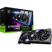 MSI GAMING GeForce RTX 5070 Ti 16G TRIO OC NVIDIA 16 GB GDDR7, Tarjeta gráfica GeForce RTX 5070 Ti, 16 GB, GDDR7, 256 bit, 7680 x 4320 Pixeles, PCI Express 5.0
