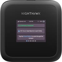 Netgear M3 router inalámbrico Doble banda (2,4 GHz / 5 GHz) Negro, Router WIRELESS LTE negro, Wi-Fi 6 (802.11ax), Doble banda (2,4 GHz / 5 GHz), Negro, Enrutador portátil