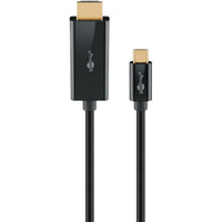 goobay Cable adaptador USB, conector USB-C > conector HDMI, 4K / 60Hz negro