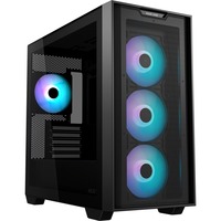 ASUS A21 PLUS Micro Torre Negro, Cajas de torre negro, Micro Torre, PC, Negro, micro ATX, Mini-ITX, Juego, Multi