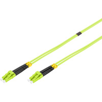 Digitus Cable de parche LWL, dúplex, conector LC > LC, multimodo OM5 verde claro