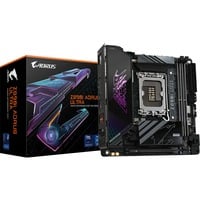 GIGABYTE Placa base Z890I AORUS ULTRA - Compatible con CPUs Intel Core Ultra (Serie 2), VRM de 8+1+2 fases, hasta 8800MHz DDR5 (OC), 1xPCIe 5.0 + 1xPCIe 4.0, Wi-Fi 7, LAN 2.5GbE, Thunderbolt 4 VRM de 8+1+2 fases, hasta 8800MHz DDR5 (OC), 1xPCIe 5.0 + 1xPCIe 4.0, Wi-Fi 7, LAN 2.5GbE, Thunderbolt 4, Intel, LGA 1851 (Socket V1), Intel Core Ultra (Series 2), LGA 1851, 256 GB, DDR5-SDRAM