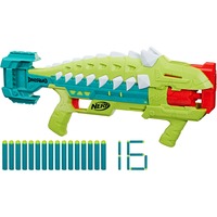 Hasbro DinoSquad Armorstrike, Pistola Nerf verde claro/Verde oscuro, Pistola de juguete, 8 año(s), 99 año(s), Dinosaur, 1 kg
