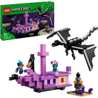 LEGO El Dragón Ender y el Barco del End, Juegos de construcción Juego de construcción, 8 año(s), Plástico, 657 pieza(s), 1,05 kg
