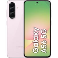 SAMSUNG Galaxy A56 5G, Móvil rosa, 17 cm (6.7"), 8 GB, 128 GB, 50 MP, Android 15, Rosa