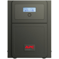 APC Easy UPS SMV sistema de alimentación ininterrumpida (UPS) Línea interactiva 3 kVA 2100 W 6 salidas AC negro, Línea interactiva, 3 kVA, 2100 W, Seno, 157 V, 303 V