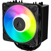ARCTIC Freezer 36-S A-RGB Black, Disipador de CPU negro, Refrigerador de aire, 12 cm, 600 RPM, 3000 RPM, Negro