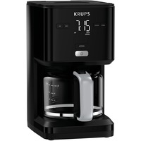 Krups Smart'n Light KM6008 Semi-automática Cafetera de filtro negro, Cafetera de filtro, De café molido, 1000 W, Negro